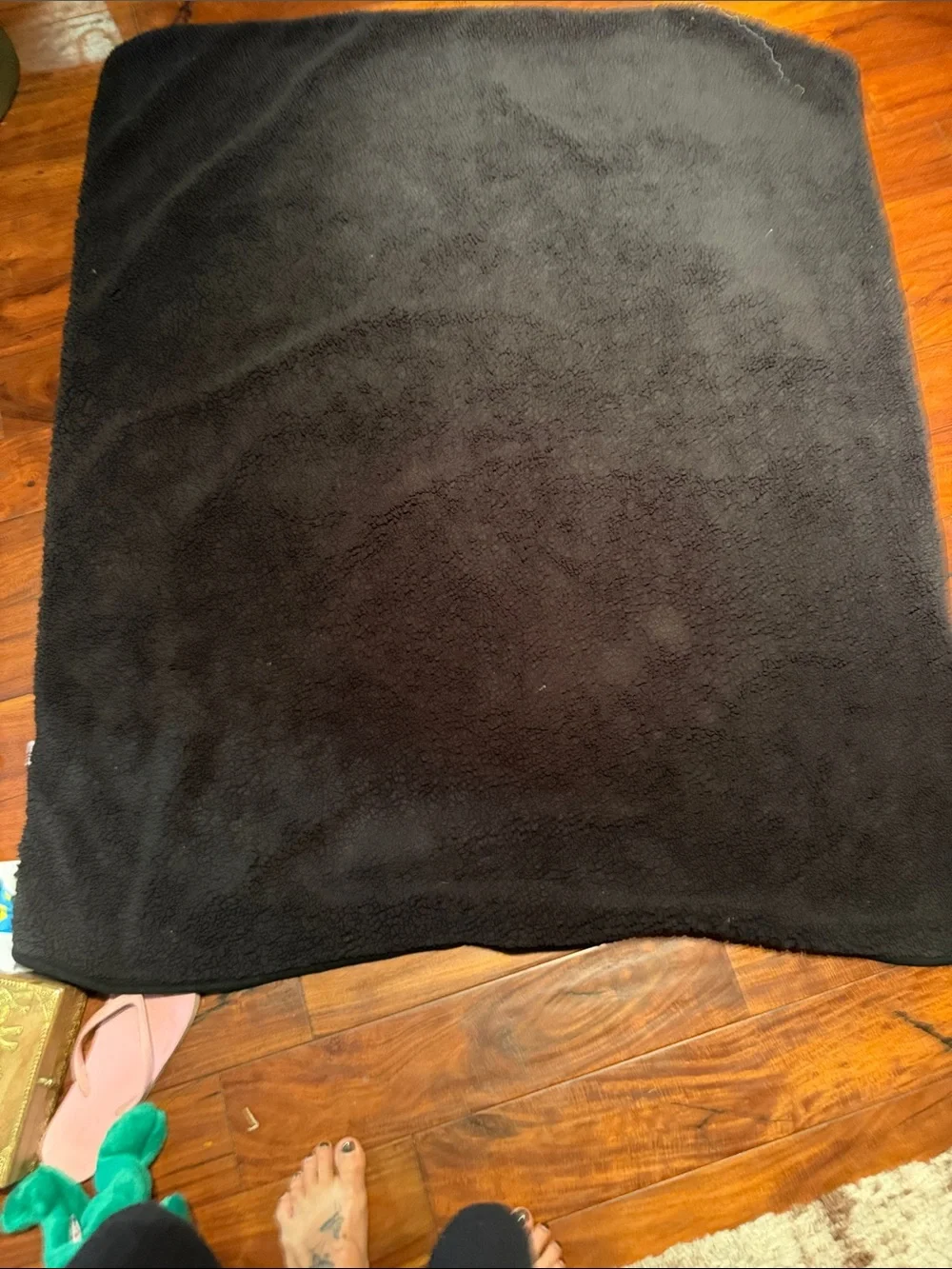 Spencer's Black and White Plague Doctor Throw Blanket